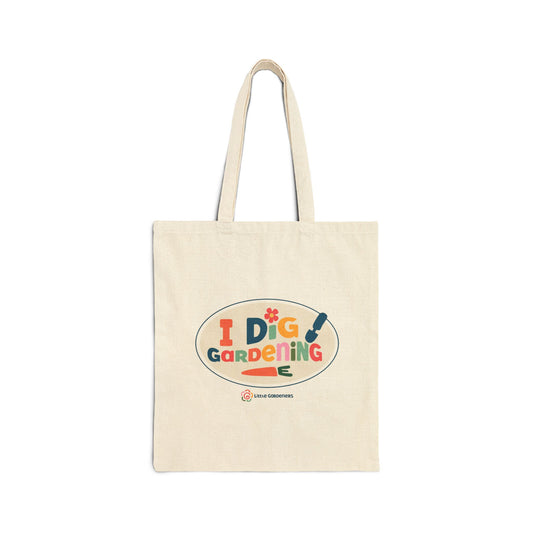 Gardening Tote Bag - I Dig Gardening Eco-Friendly Bag, Plant Lover Gift, Reusable Shopping Bag, Garden Accessory, Earth Day