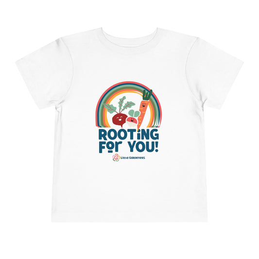 Rooting For You Toddler Tee | Cute Kids Shirt | Gardening Gift | Summer Outfit | Toddler Clothing | Child's Gift