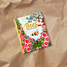 Bees Are Our Friends book on a kraft paper background