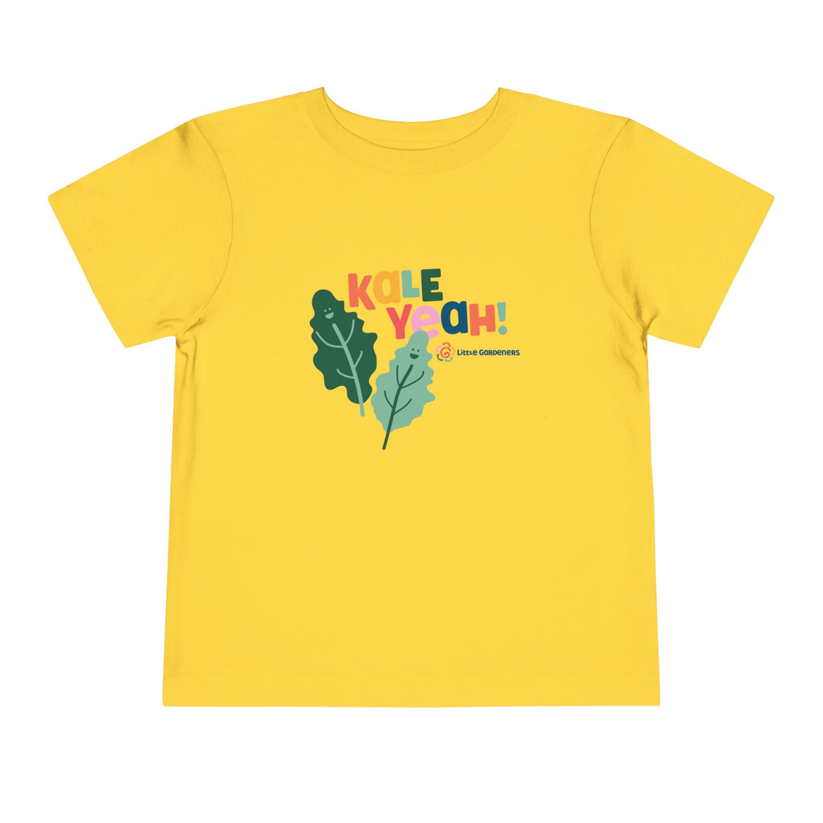 Kale Yeah! Toddler Tee, Fun Kids T-Shirt, Organic Cotton Toddler Shirt, Cute Birthday Gift, Playful Summer Apparel