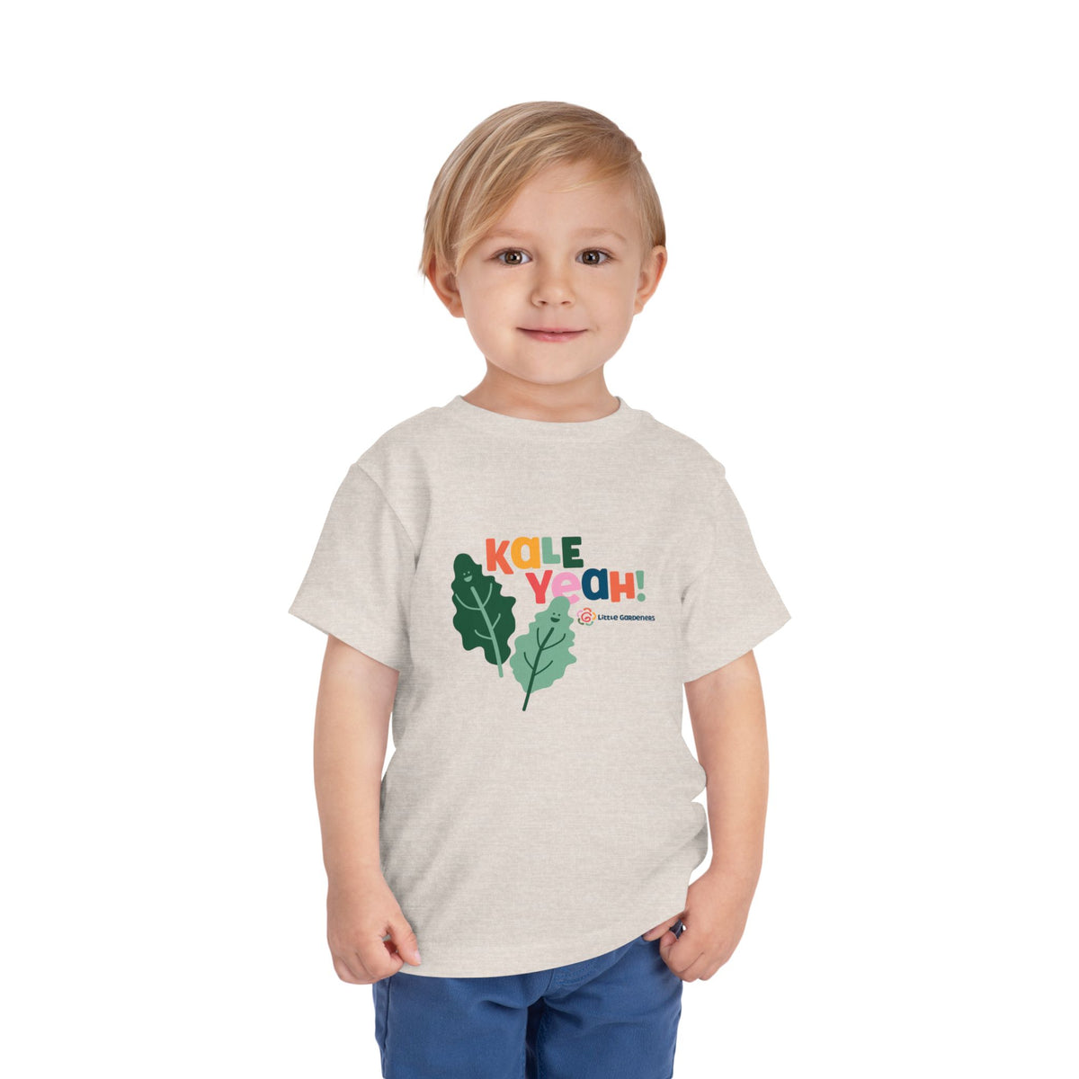 Kale Yeah! Toddler Tee, Fun Kids T-Shirt, Organic Cotton Toddler Shirt, Cute Birthday Gift, Playful Summer Apparel