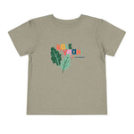 Kale Yeah! Toddler Tee, Fun Kids T-Shirt, Organic Cotton Toddler Shirt, Cute Birthday Gift, Playful Summer Apparel