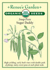 Image of Snap Sugar Daddy Organic seed packet