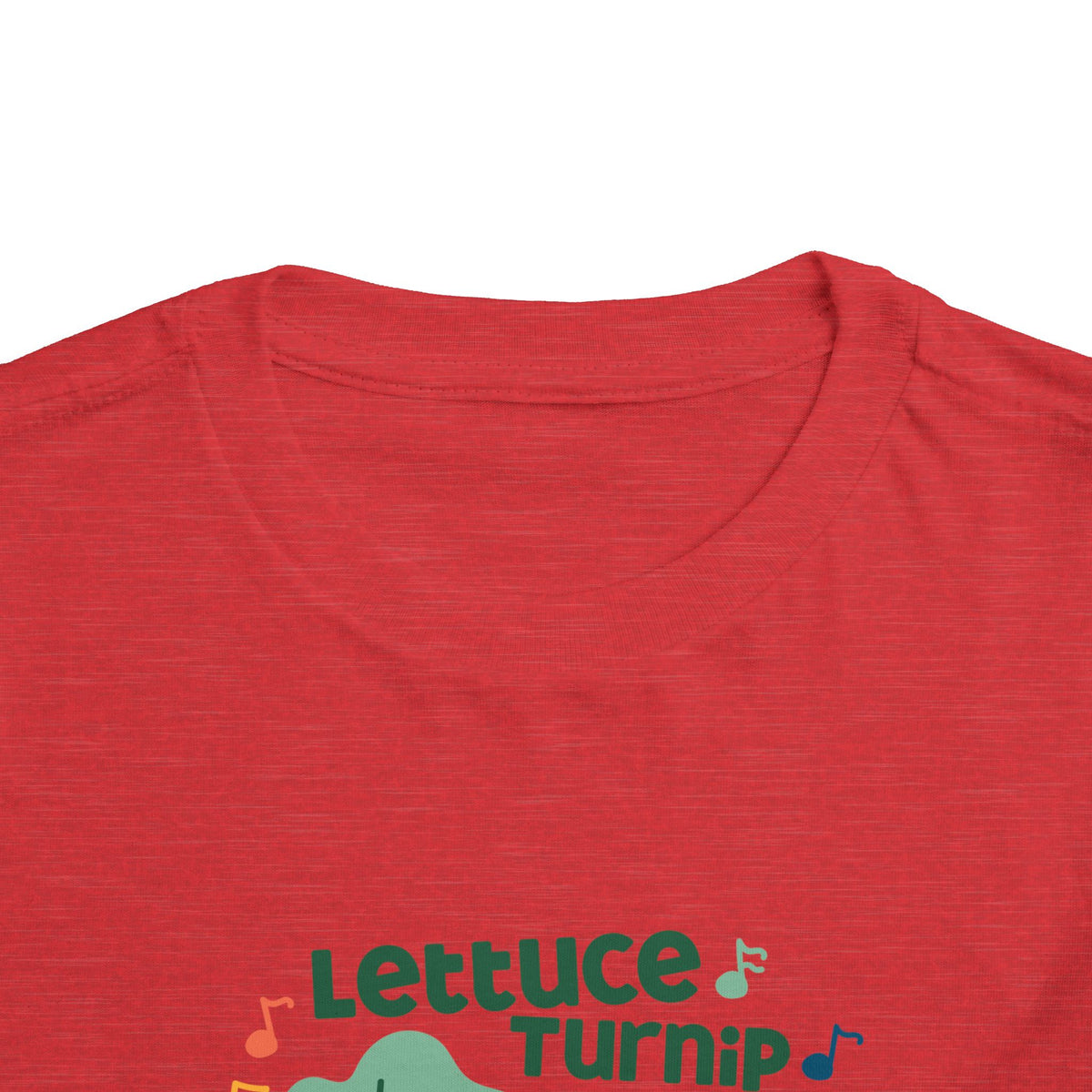 Musical Veggie Toddler Tee | Fun Graphic Shirt for Kids | Cute Gift for Birthdays, Holidays, Playtime, Music Lovers