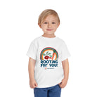 Rooting For You Toddler Tee | Cute Kids Shirt | Gardening Gift | Summer Outfit | Toddler Clothing | Child's Gift