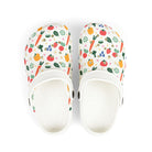 Colorful Kids' Foam Garden Clogs, Fun Garden Print Shoes for Playtime, Summer Footwear, Comfortable Kids Clogs, Perfect for Gardening Fun