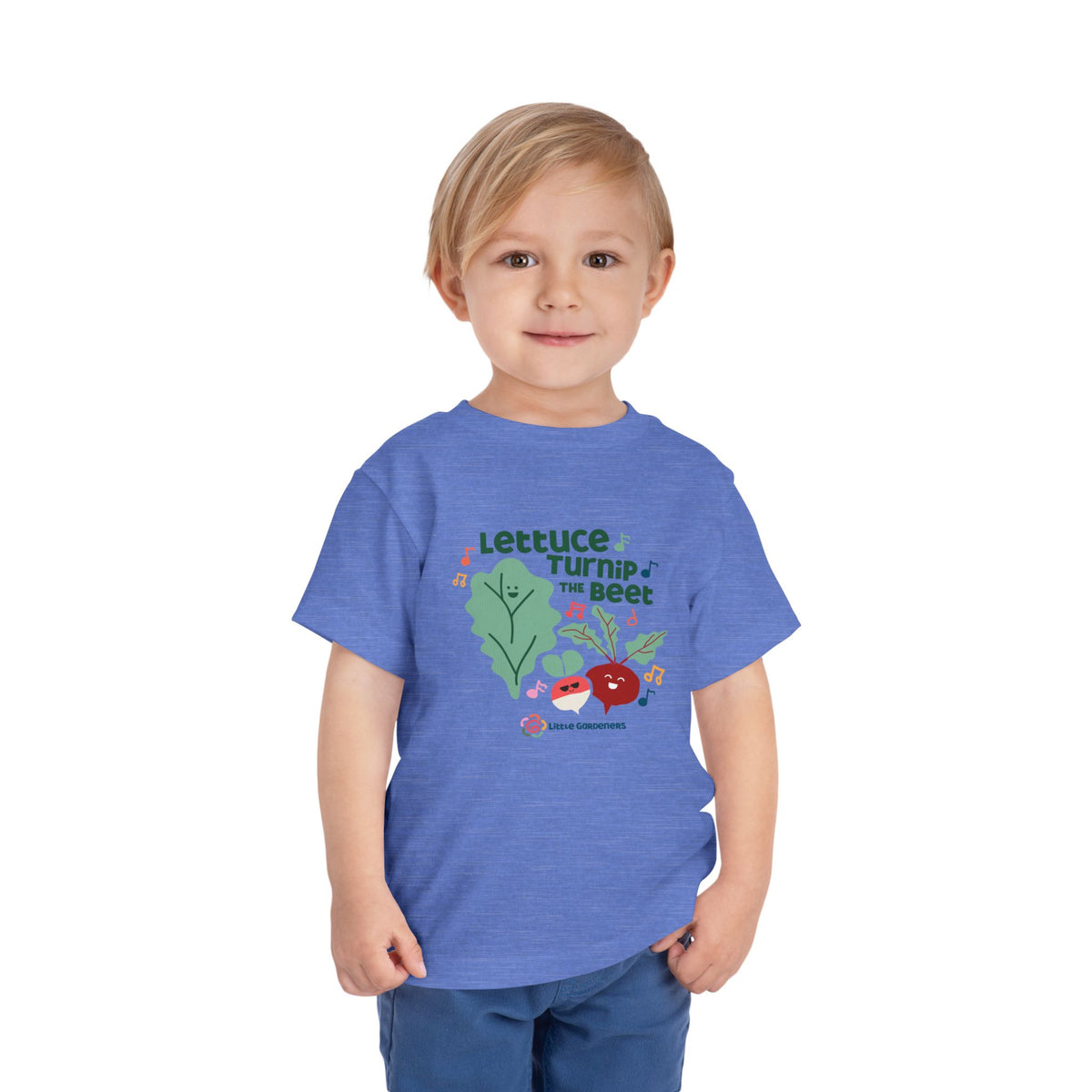 Musical Veggie Toddler Tee | Fun Graphic Shirt for Kids | Cute Gift for Birthdays, Holidays, Playtime, Music Lovers