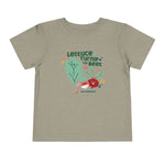 Musical Veggie Toddler Tee | Fun Graphic Shirt for Kids | Cute Gift for Birthdays, Holidays, Playtime, Music Lovers