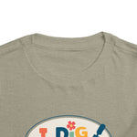 Toddler Gardening Tee, Kids Gardening Shirt, Plant Lover Gift, Birthday Present, Spring Outfit, Eco-Friendly Apparel