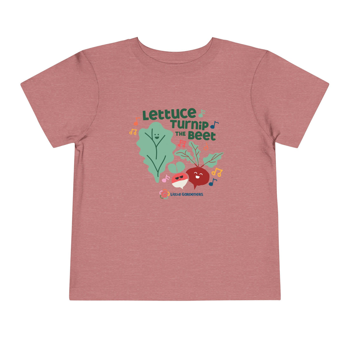 Musical Veggie Toddler Tee | Fun Graphic Shirt for Kids | Cute Gift for Birthdays, Holidays, Playtime, Music Lovers