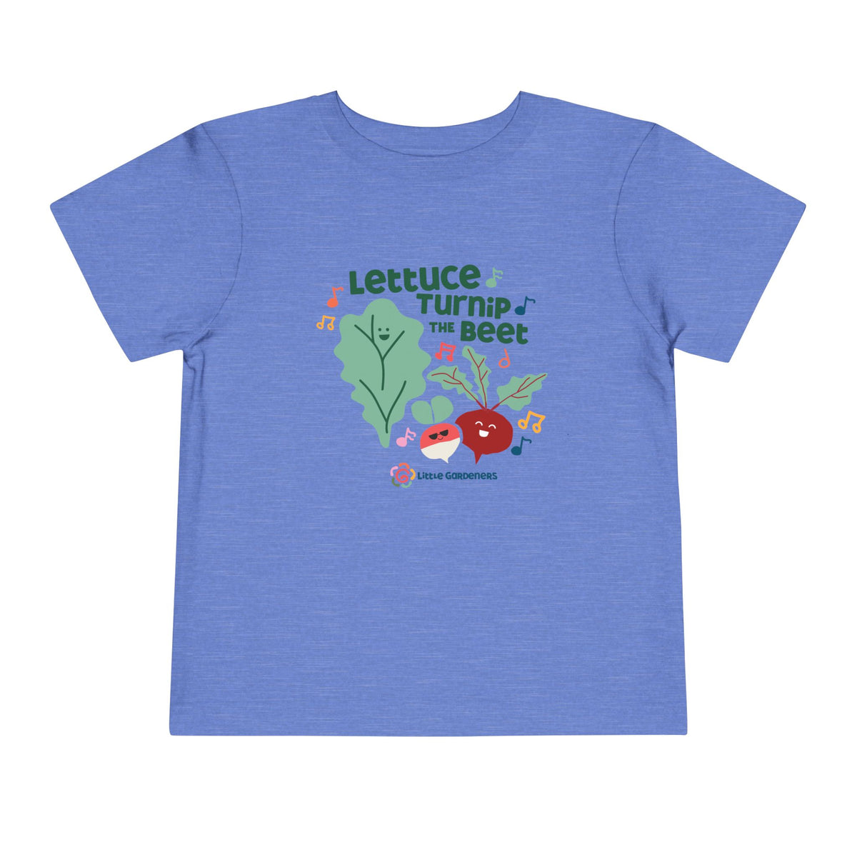 Musical Veggie Toddler Tee | Fun Graphic Shirt for Kids | Cute Gift for Birthdays, Holidays, Playtime, Music Lovers